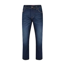 Ortega Stretch-Jeans, große Größe, Herren, Übergröße, B Marineblau, TT-152 cm-FR 76-US 60