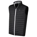 Calvin Klein Herren Hybrid CK Insulate Weste Schwarz/Silber