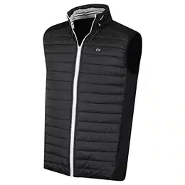 Herren Hybrid Gilet - Schwarz/Silber - M.