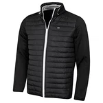 Calvin Klein Herren Hybrid Jacke Schwarz/Silber