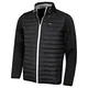 Calvin Klein Herren Hyrbid Jacke - Schwarz/Silber - S.