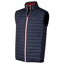 Herren Hybrid Gilet - Navy - M.