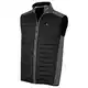 Calvin Klein Herren Hybrid Gilet - Holzkohle/Schwarz - M.