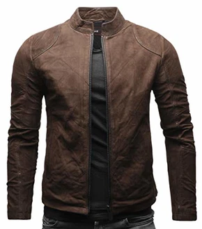 Crone Ivar Herren Lederjacke Cleane Basic Echtleder Jacke Dunkelbraun Crone Ivar Herren Lederjacke Cleane Basic Echtleder Jacke Dunkelbraun