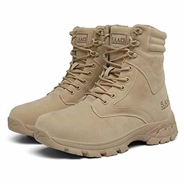 Herren Wanderstiefel leichte Trekkingstiefel Atmungsaktive Military Boots US Army Schuhe für Outdoor Camping Wandern Bergsteigen Wüsten Offroad