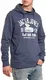Jack and Jones Herren Hoodie Sweatshirt Rundhals Kapuzenpullover Print Sweat Hoody (Ensign Blue ( Blau ), M)