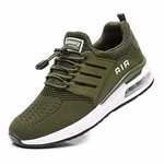 Chueuv Sportschuhe Herren Damen Laufschuhe Leicht Turnschuhe Atmungsaktiv Sneakers Straßenlaufschuhe Luftkissenschuhe Running Jogging Schuhe Gym Athletic Outdoor Grün