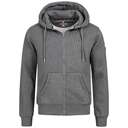 39K3 Katan Herren Hoodie Pullover Dunkelgrau Gr. M