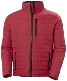 Herren Crew Insulator Jacket 2.0 Funktionsjacke, Rot, M