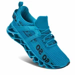 Wonesion Herren Fitness Laufschuhe Atmungsaktiv Rutschfeste Mode Sneaker Sportschuhe Sky Blue