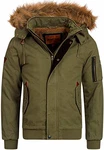 Indicode Pennington Winterjacke Army