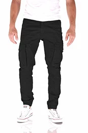 Paul Flake Cargo Tapered Fit Herren Jeans Hose, Farbe:Black Beauty, Hosengröße:W36/L32