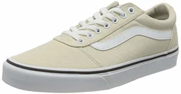Herren Ward Canvas Sneaker, OTW Logo Turtledove White, 43 EU