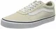 Vans Herren Ward Canvas Sneaker, OTW Logo Turtledove White, 43 EU