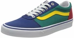 Vans Ward Herren Sneaker Blau/Rot