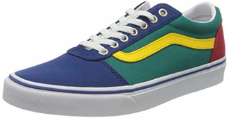 Vans Ward Herren Sneaker Blau/Rot Vans Ward Herren Sneaker Blau/Rot