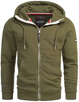 A. Salvarini Herren Sweatjacke Kapuzenpullover Jacke Kapuze Hoodie Sweater AS293 Grün (AS-293) A. Salvarini Herren Sweatjacke Kapuzenpullover Jacke Kapuze Hoodie Sweater AS293 Grün (AS-293)