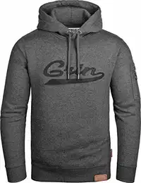 Herren Crew Neck mit Ärmeltasche Anthrazit M GEC543
