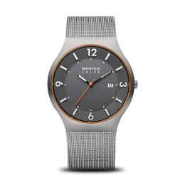 Herren Uhr Solar Movement - Solar Collection mit Edelstahl und Saphirglas 14440-073-A