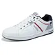 ARRIGO BELLO Herren Freizeitschuhe Schuhe Sneakers Wanderschuhe Leders Laufschuhe Leichtgewicht Outdoor Gemütlich Trainers Größe 41-46 (Hellweiß, Numeric_43)