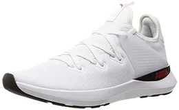 Herren Pure XT Gymnastikschuh, White Black urban red, 43 EU