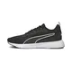 PUMA Unisex Flyer Flex Laufschuh, Black Black White, 41 EU