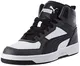 Puma Unisex Rebound Joy Sneaker, Dark Shadow Black White, 43 EU