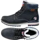Nebulus Herren Winterstiefel ROVER, warme und praktische Stiefel, Übergangsschuhe, navy - 41
