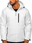 BOLF Herren Winterjacke Skijacke Snowboardjacke J.STYLE HH011 [4D4] Weiss (4D4)