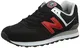 New Balance Herren Sneaker, Shwarz (Hy2), 43 EU
