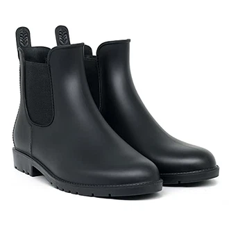 Geweo Gummistiefel Damen Halbhoch Chelsea Herren Wasserdicht Regenstiefel