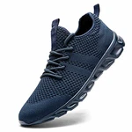 Damyuan Herren Laufschuhe Turnschuhe Sportschuhe Running Sneaker Freizeit Straßenlaufschuhe Walkingschuhe Outdoor Fitness Jogging Sportsschuhe Blau