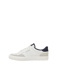 Herren Morden Combo Low Top Sneaker Schnürung Weiß/Marineblau 43