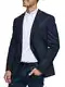 JEFF Herren Oscar Sakko mit Stretch   Anzugjacke Jackett Herrenblazer Fischgrätenmuster oder Kariert Herringbone 44