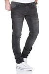 MERISH Jeans Herren Destroyed Hose Jeanshose Männer Denim (2081-1001) Grau (505-4)