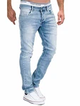 MERISH Jeans Herren Destroyed Hose Jeanshose Männer Denim (2081-1001) Hellblau (505-1) MERISH Jeans Herren Destroyed Hose Jeanshose Männer Denim (2081-1001) Hellblau (505-1)