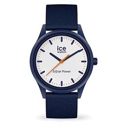 - ICE solar power Pacific Mesh - Blaue Herrenuhr mit Silikonarmband - 018394 (Medium)