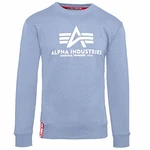ALPHA INDUSTRIES Herren Basic Sweater  Light Blue
