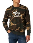 ALPHA INDUSTRIES Herren Basic Sweater  wdl camo 65