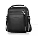 Vohoney Herren-Schultertaschen Umhängetasche Herrentasche Klein Crossbody Bag Handtasche Tasche UmhängenMessenger Bag Handgelenktasche Shoulder Bag (Schwarz Herren PU Schultertasche)