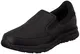 Skechers Herren Nampa Groton Slipper, Black Synthetic/Pu, 40 EU