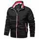 TACVASEN Herrenjacke Übergangsjacke Bomberjacke Herren College Jacke Frühling Varsity Jacke Baseballjacke Männer Blouson Sommer Jacke Army Militär Jacke