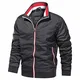 TACVASEN Baseballjacke Männer Jacke Herren College Jacke Leicht Bomberjacke Frühling Übergangsjacke Varsity Jacke Herren Bomber Jacke USA Fliegerjacke