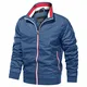 TACVASEN Bomberjacke Herren Sommer Laufjacke Herren Running Jacke Atmungsaktiv College Jacke Trainingsjacke Stehkragen Varsity Jacke Frühling Baseballjacke
