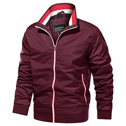 College Jacke Herren Frühling Fliegerjacke Army Jacke Blouson Herrenjacke Frühlingsjacke Baseball Jacke Herren Laufjacke Übergangsjacke Bomberjacke