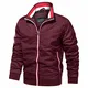 TACVASEN College Jacke Herren Frühling Fliegerjacke Army Jacke Blouson Herrenjacke Frühlingsjacke Baseball Jacke Herren Laufjacke Übergangsjacke Bomberjacke