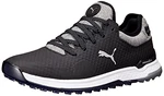 PUMA Herren ProAdapt Alphacat Golfschuh Schwarz/Silberfarben