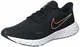Nike Herren Revolution 5 Laufschuh, Black/Atomic Orange-Obsidian-W, 43 EU