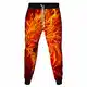 Surwin 3D Löwendruck Jogger Hosen Herren Trainingshose Plus Size Jogginghose Baggy Kordelzug Freizeithosen Hip Hop Kreativität Streetwear Sporthose (Drachen,M)