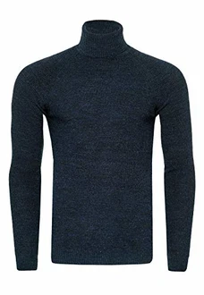 R-Neal Herren Fein-Strick Rollkragen Pullover (351)